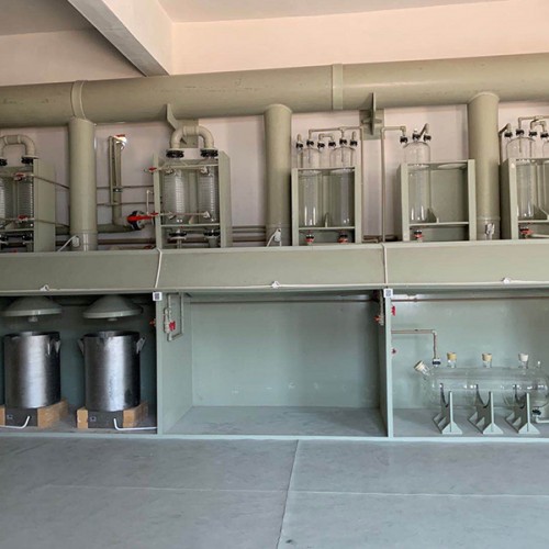 Platinum palladium rhodium purification system equipment