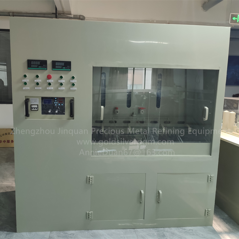 High efficiency gold electrolysis cell JQ-JDJ-50 Featured Image